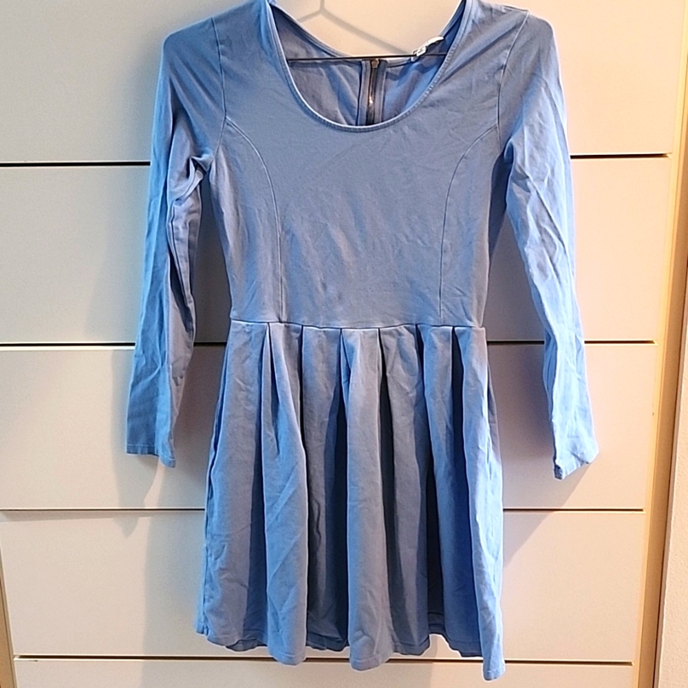 Blue dress